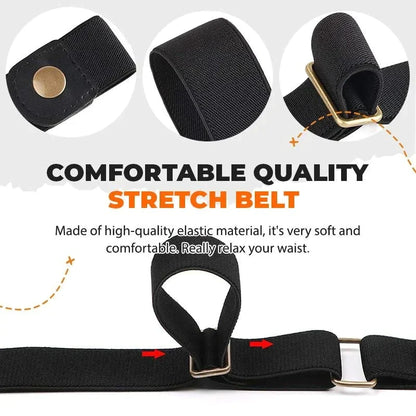 (🔥 Hot Sale- 49% OFF🔥) Buckle-free Invisible Elastic Waist Belts