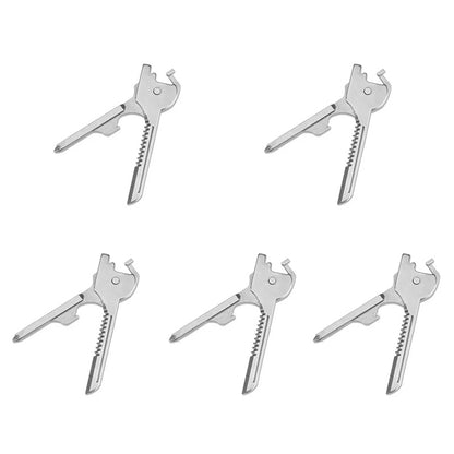 6 in 1 Utili-key Multi-Tool Keychain