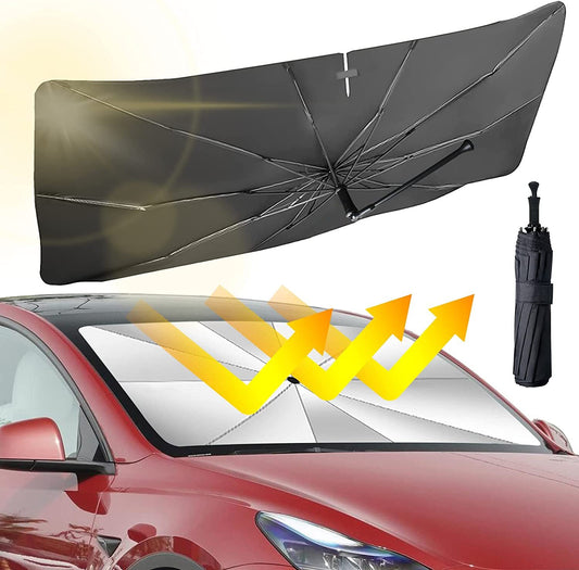 Greatha Car Windshield Sun Shade Umbrella 